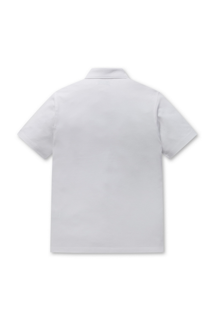 POCKET POLO SHORT (JN X SFM) WHITE