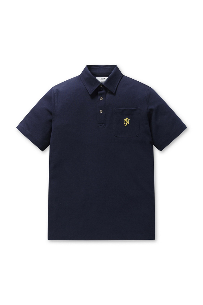 POCKET POLO SHORT (JN X SFM) NAVY