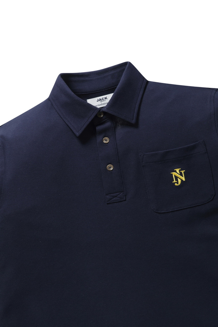 POCKET POLO SHORT (JN X SFM) NAVY