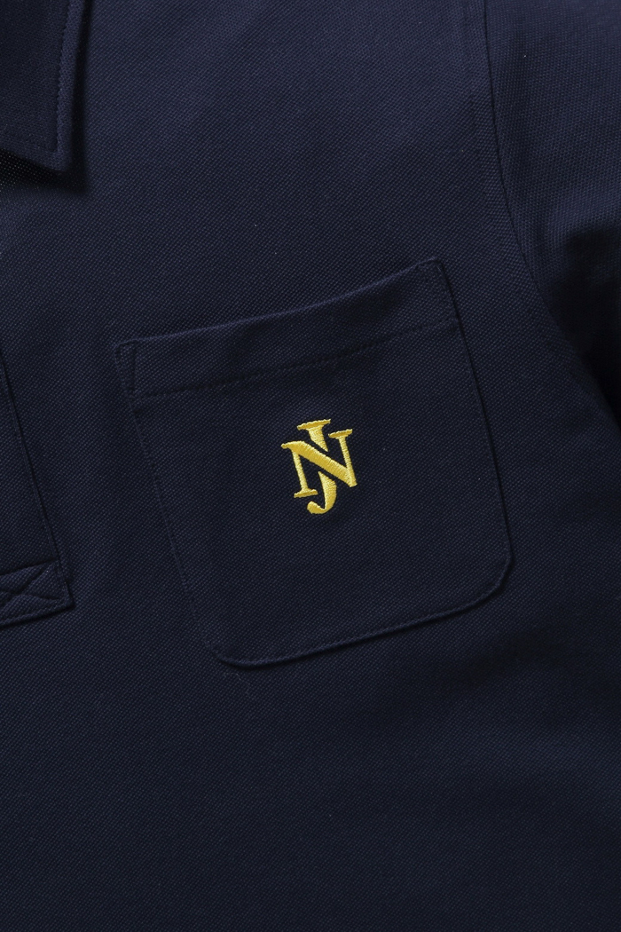 POCKET POLO SHORT (JN X SFM) NAVY