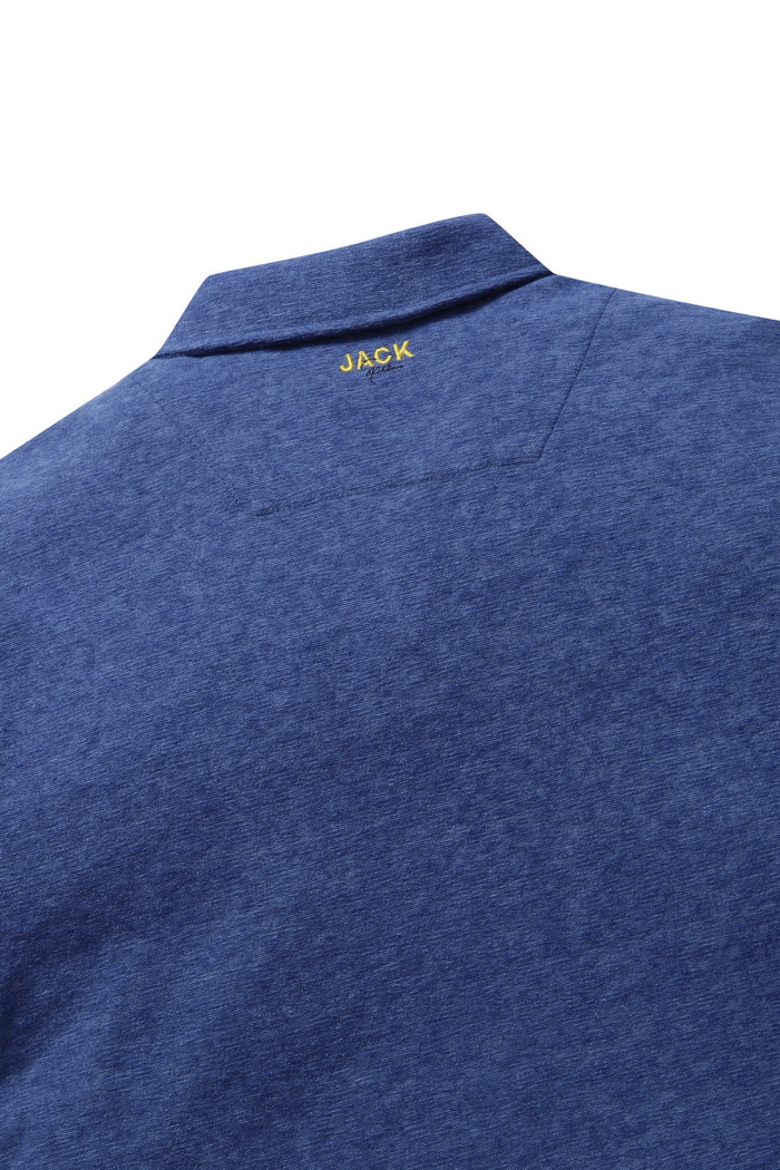 ZIP UP POLO SHORT (JN X SFM) BLUE