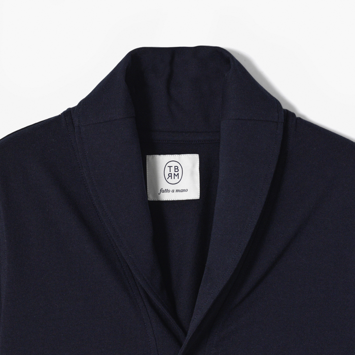 TBRM JERSEY CARDIGAN NAVY