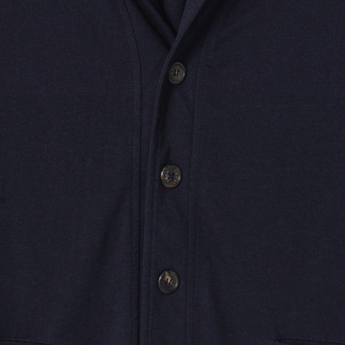 TBRM JERSEY CARDIGAN NAVY