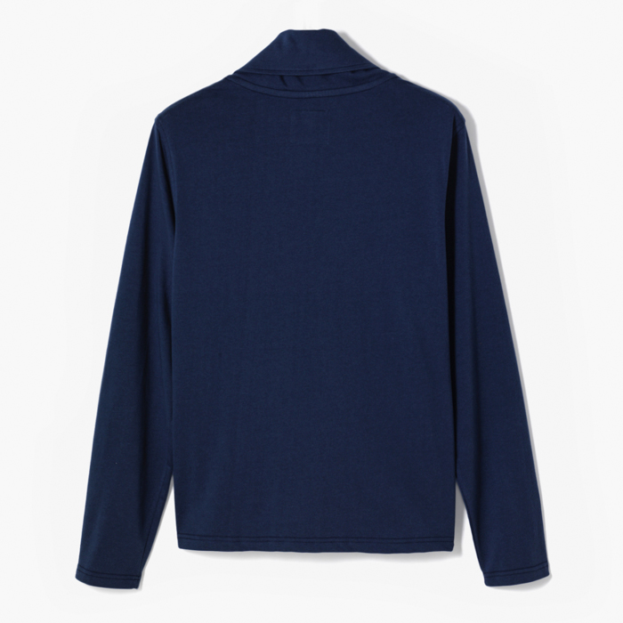 TBRM JERSEY CARDIGAN BLUE