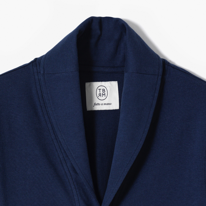 TBRM JERSEY CARDIGAN BLUE