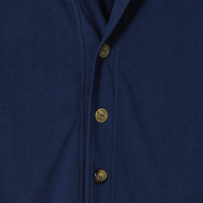 TBRM JERSEY CARDIGAN BLUE