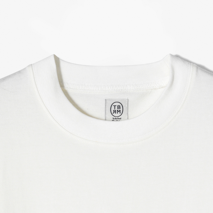 TBRM JERSEY LOOSE T-SHIRT WHITE