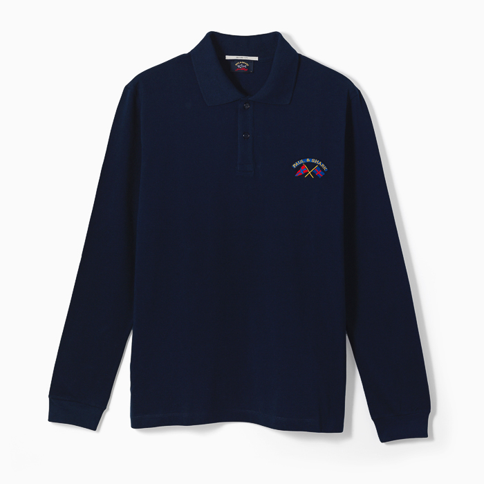 POLO SHIRT (ORGANIC COTTON PIQUE) NAVY