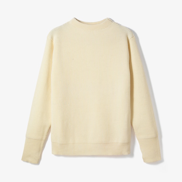 SAILOR CREWNECK KNIT OFF-WHITE