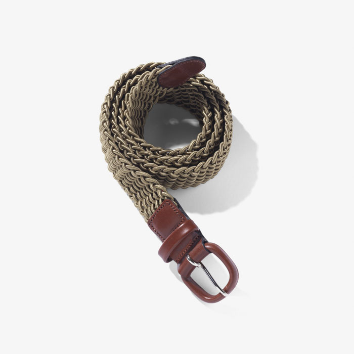 WEAVING BELTS BEIGE