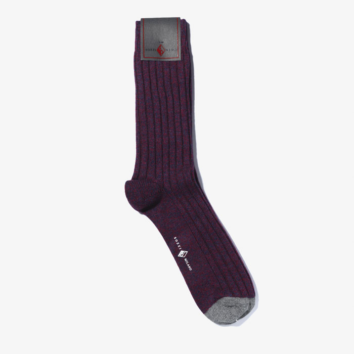 MEN SHORT SOCKS 1 WINE