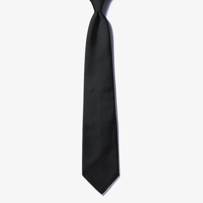 SOLID SILK TIE 4 FOREST GREEN