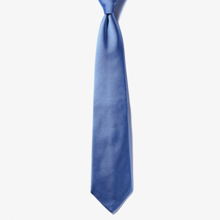 SOLID SILK TIE 5 SKY BLUE