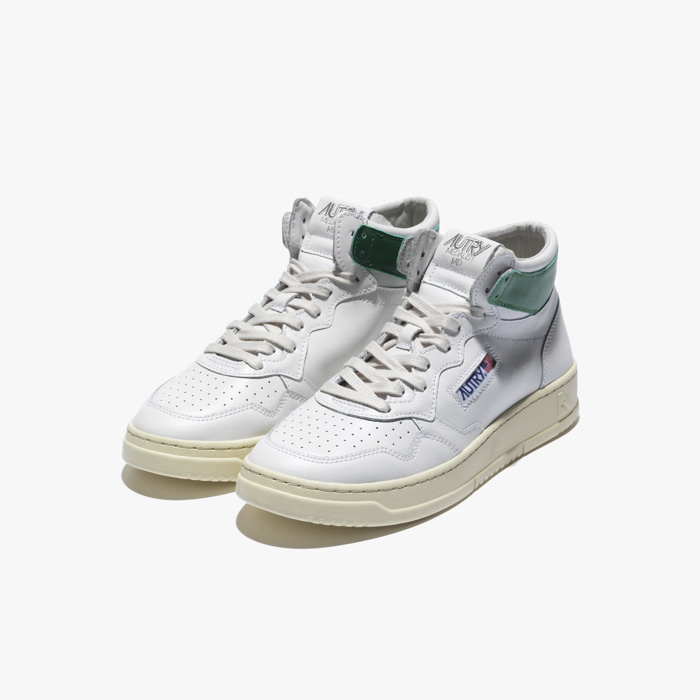 MEDALIST MID SNEAKERS LL (LEATHER/LEATHER) GREEN LL20 MID