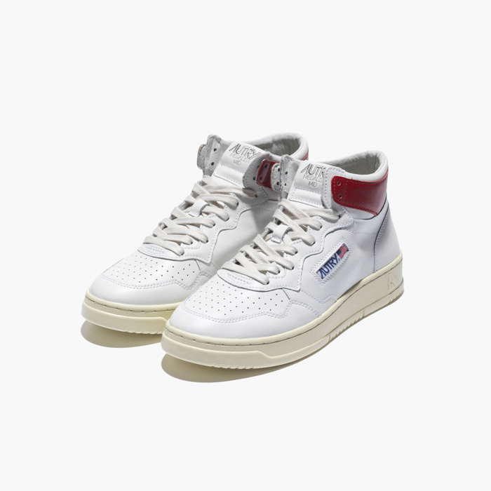 (판매X) MEDALIST MID SNEAKERS LL (LEATHER/LEATHER) RED LL21 MID