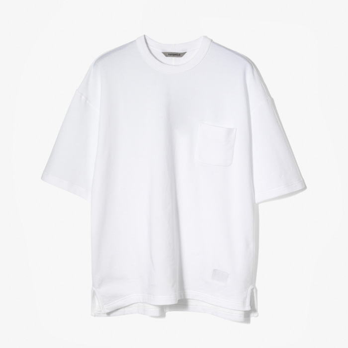 H/S POCKET TEE (KODENSHI) WHITE