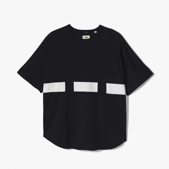 H/S COTTON CORDURA JERSEY TEE NAVY