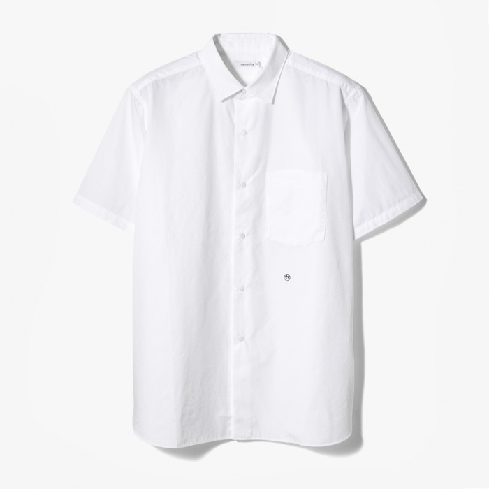 REGULAR COLLAR WIND H/S SHIRT OFF-WHITE