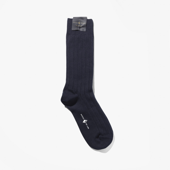 MEN SHORT SOCKS (BIO LUXURY COTTON RIB) BLACK