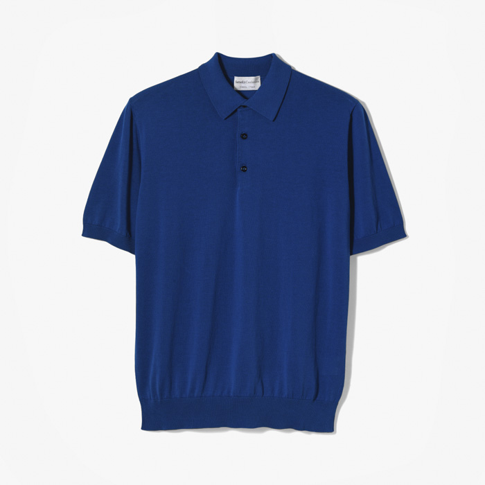 CLASSIC POLO SHIRT (GIZA COTTON FINEST) ROYAL BLUE