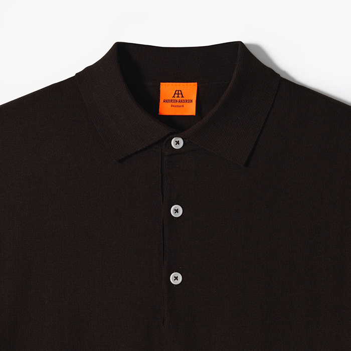 POLO SHORT DARK BROWN