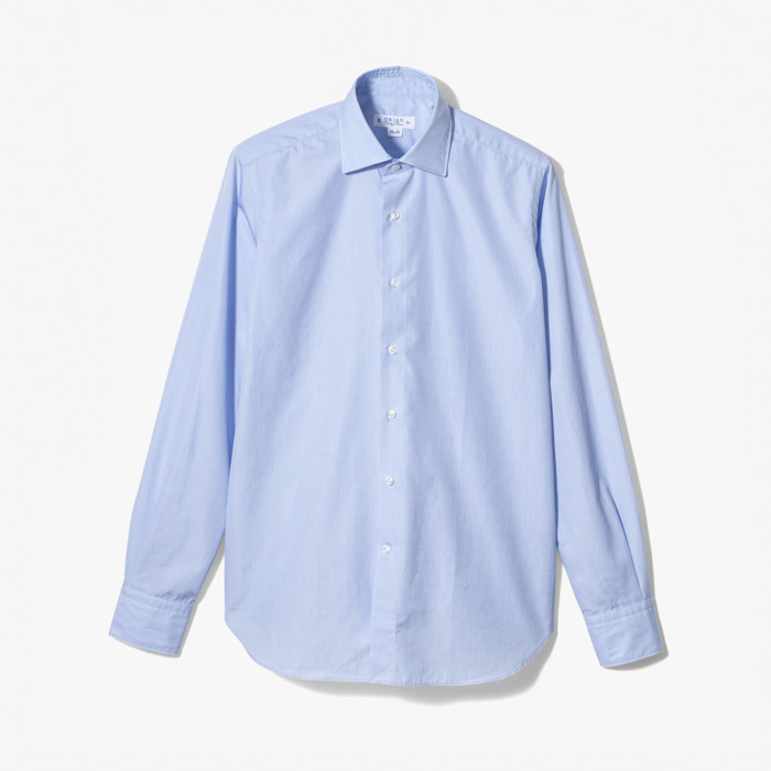 CLASSIC WASHED SLIM SHIRT BLUE