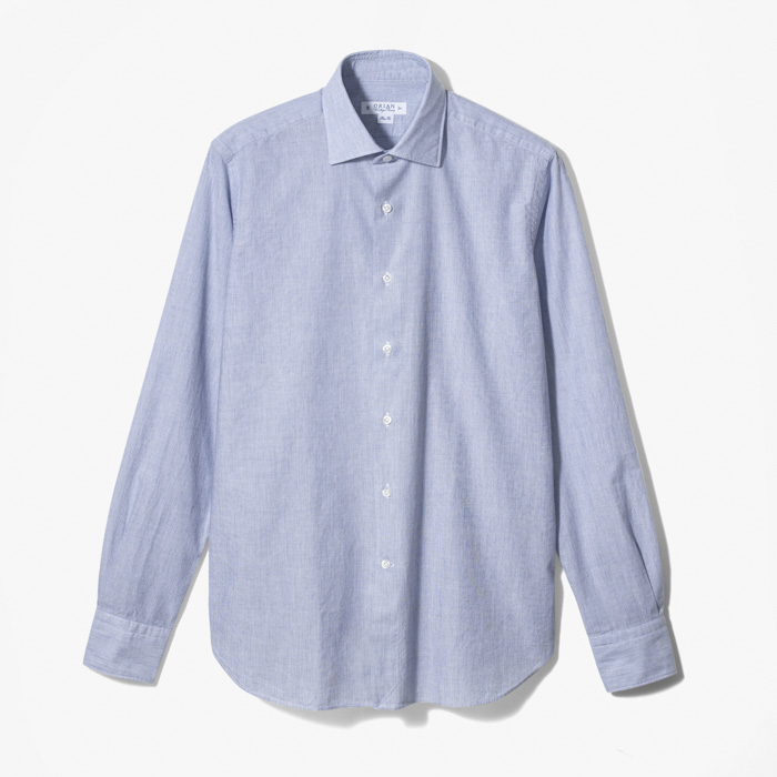 CLASSIC WASHED SLIM SHIRT LIGHT BLUE