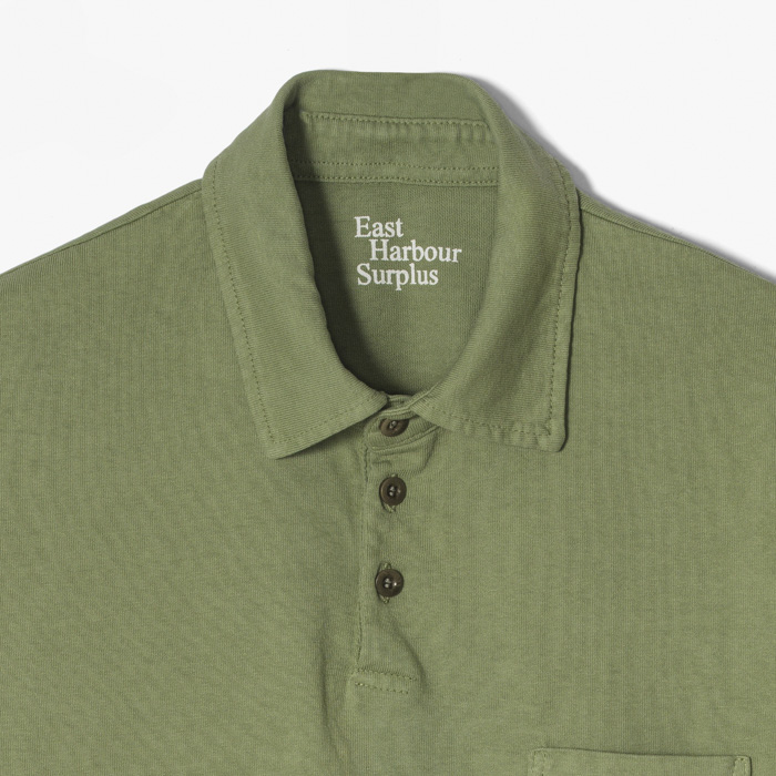 CHICAGO POLO SHIRT (GARMENT DYEING JERSEY) GREEN