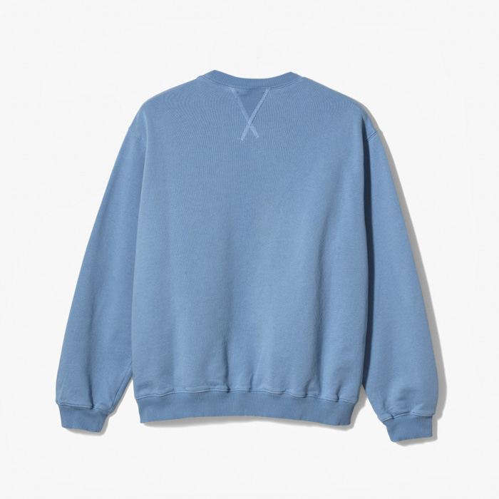 STONE 33 EMBROIDERED SWEATSHIRT SKY BLUE