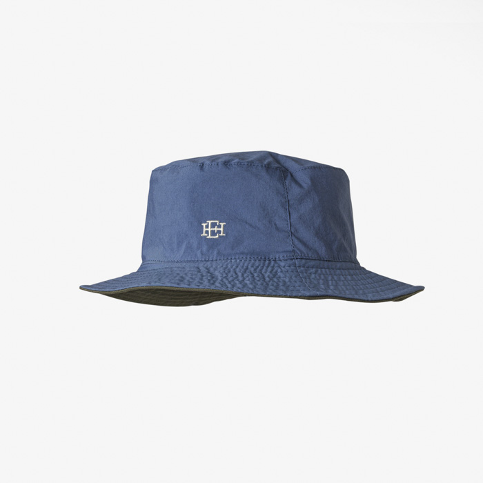 SANPEI 23 REVERSABLE HAT (WASHED YARN DYED) BLUE