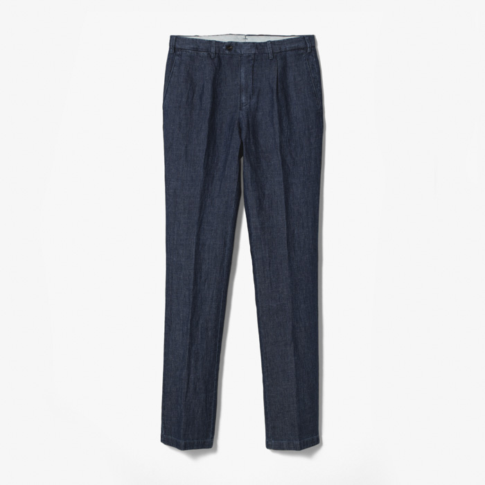 SLIM FIT 1PLEAT DENIM PANT X SFM INDIGO