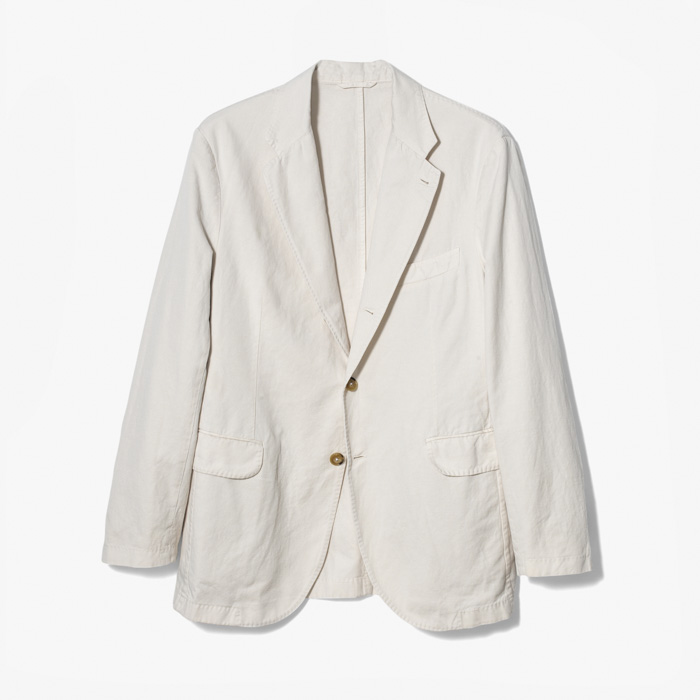 KENNEDY JACKET (UNCONSTRUCTED) ECRU