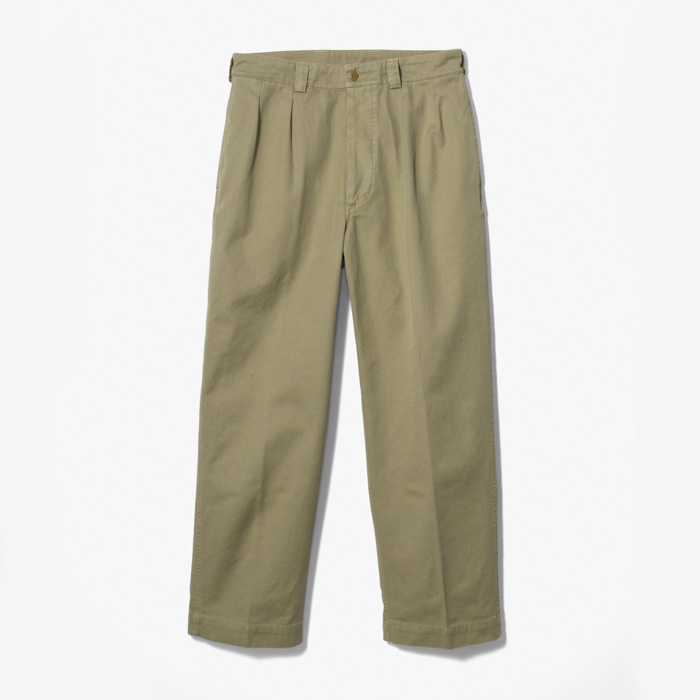 ARMY 1PLEAT PANT (LOOSE FIT) KHAKI