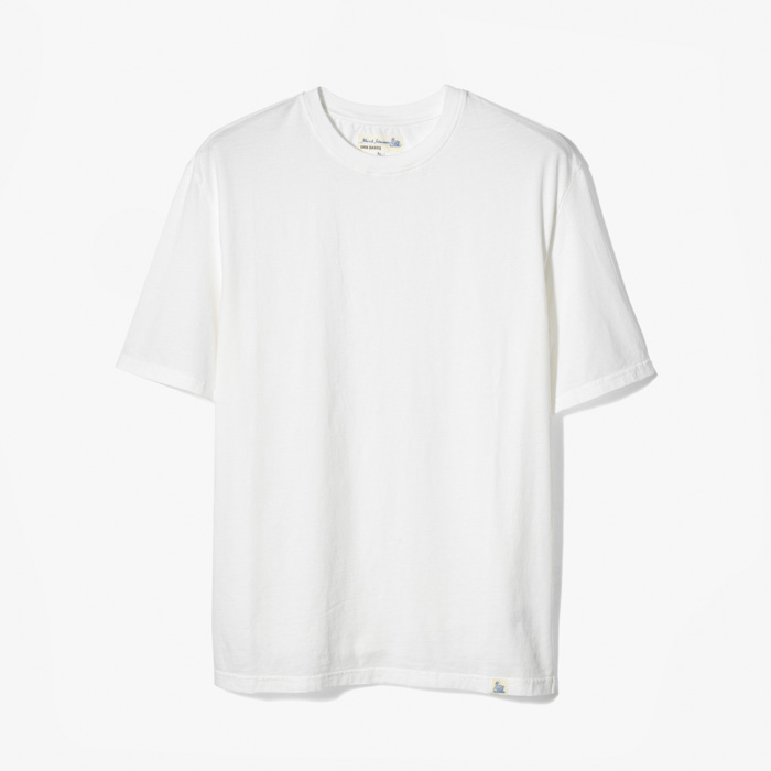 GARMENT DYED T-SHIRT (OVERSIZED FIT) WHITE