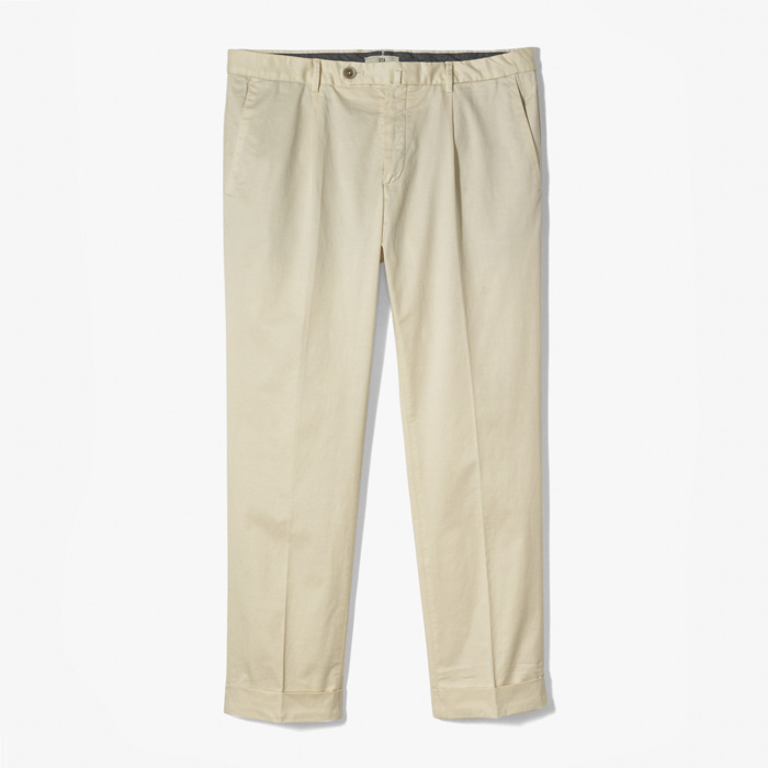 811 SLIM FIT PANT (LIGHT GABARDINE STRETCH) NATURAL