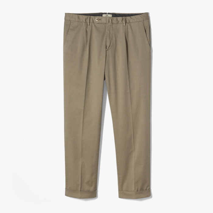 811 SLIM FIT PANT (LIGHT GABARDINE STRETCH) WALNUT