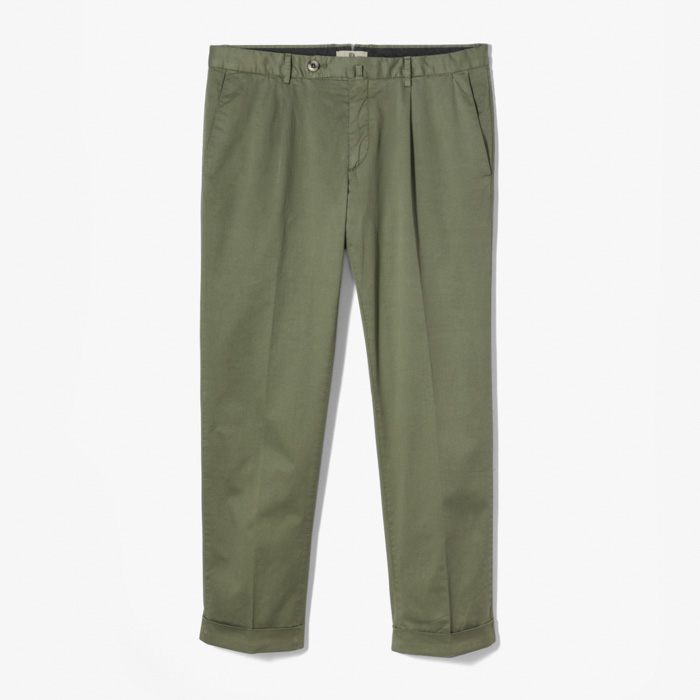 811 SLIM FIT PANT (LIGHT GABARDINE STRETCH) LIGHT GREEN