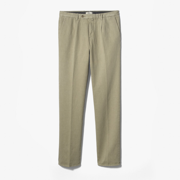 811 SLIM FIT PANT (DRILL COTONE LINO PP) BEIGE