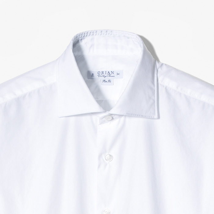 (ST) FIL A FIL DRESS SHIRT WHITE