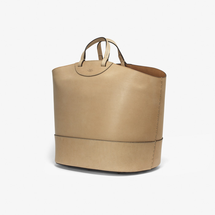 GRANDE TOTE BAG (CALF LEATHER) NATURAL