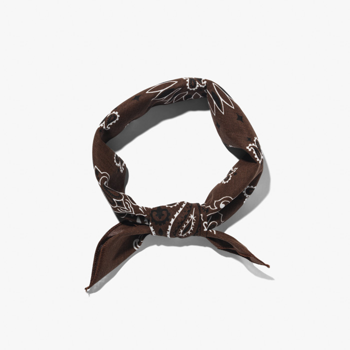 PAISLEY BANDANA BROWN