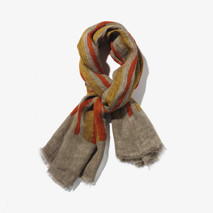 CADAQUES SCARF MUSTARD