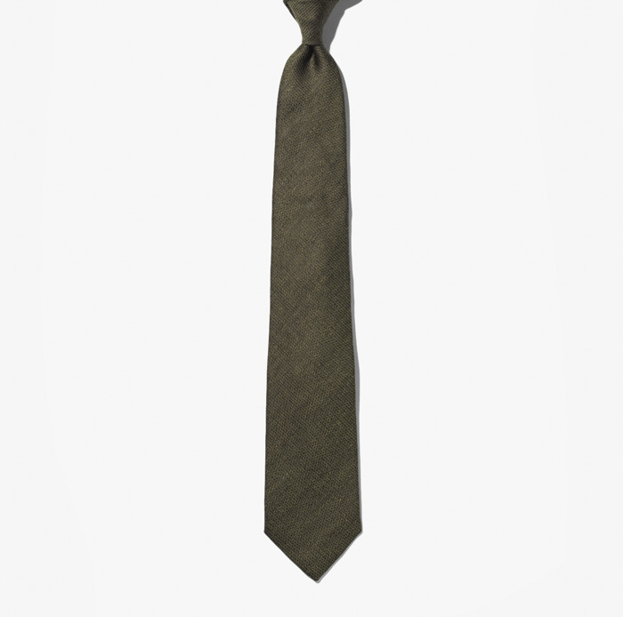 SUMMER TREND TIE MILITARY GREEN