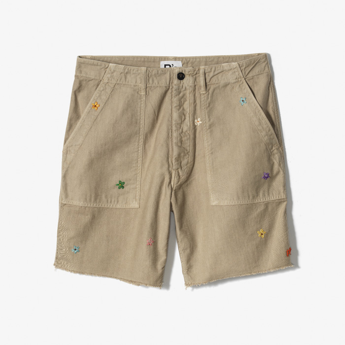 BERMUDA FATIGUE SHORT PANTS SAND