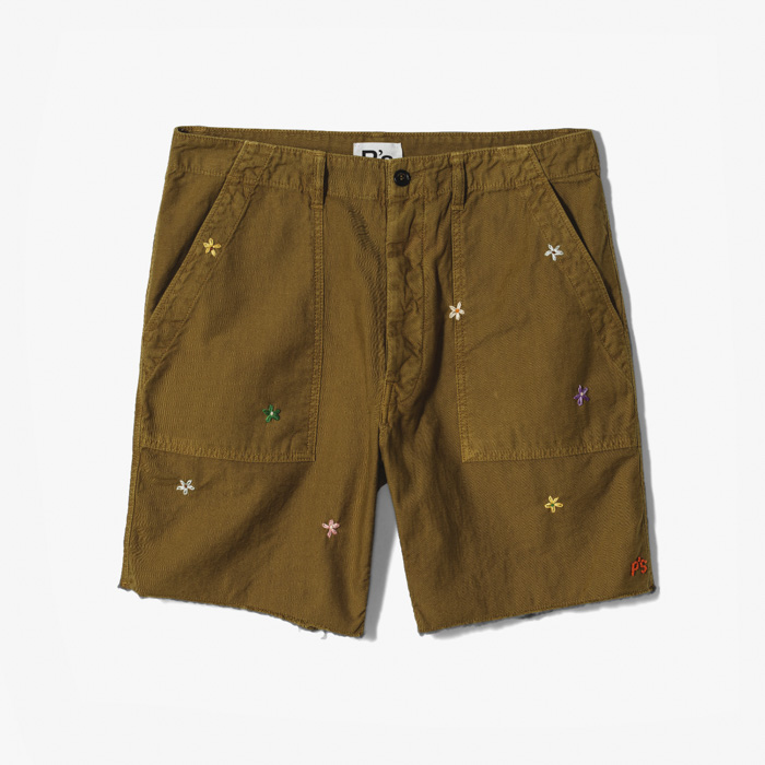 BERMUDA FATIGUE SHORT PANTS KHAKI