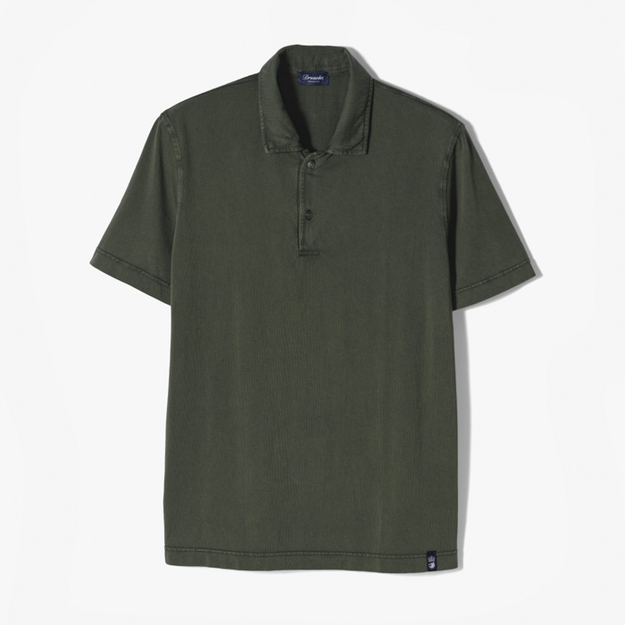 CLASSIC POLO SHORT DARK GREEN