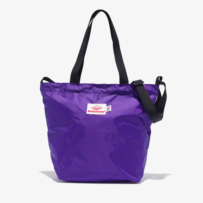 MINI PACKABLE TOTE PURPLE