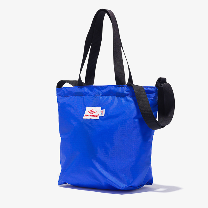 MINI PACKABLE TOTE ROYAL BLUE