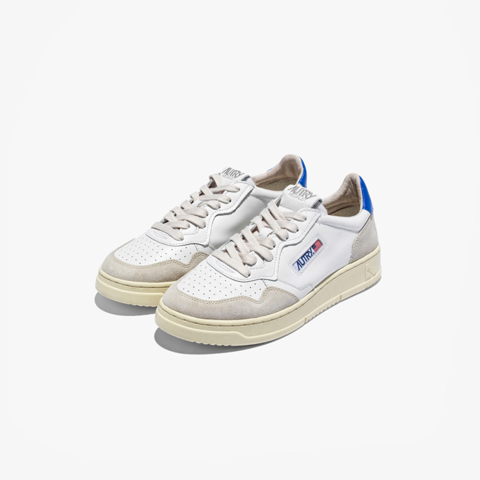 (판매X) MEDALIST SNEAKERS LS (LEATHER/SUEDE) BLUE