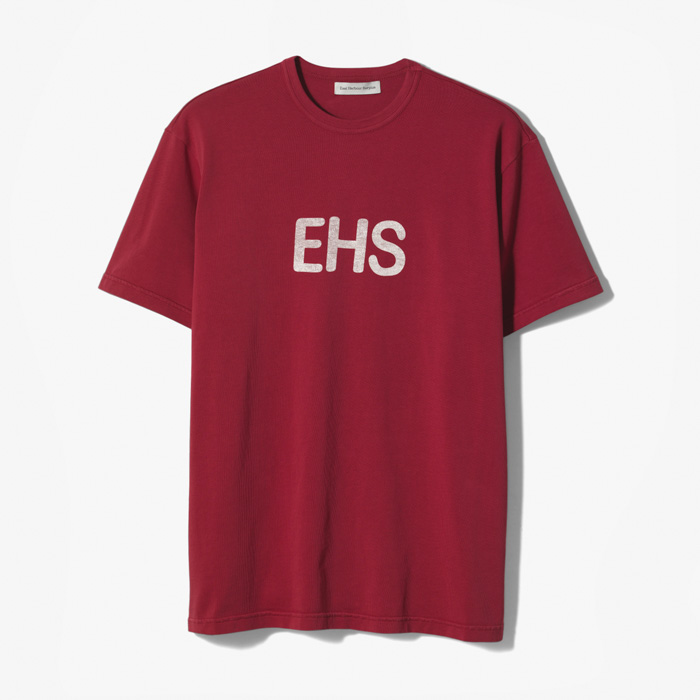 FOX EHS T-SHIRT (GARMENT DYEING JERSEY) RED